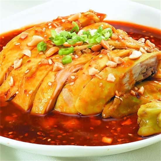 Free-Range Chicken With  Hot Sauce (Half) 口水鸡（半只）